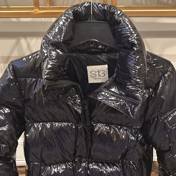 S13 Shiny Puffer Jacket - Picture 2 of 6